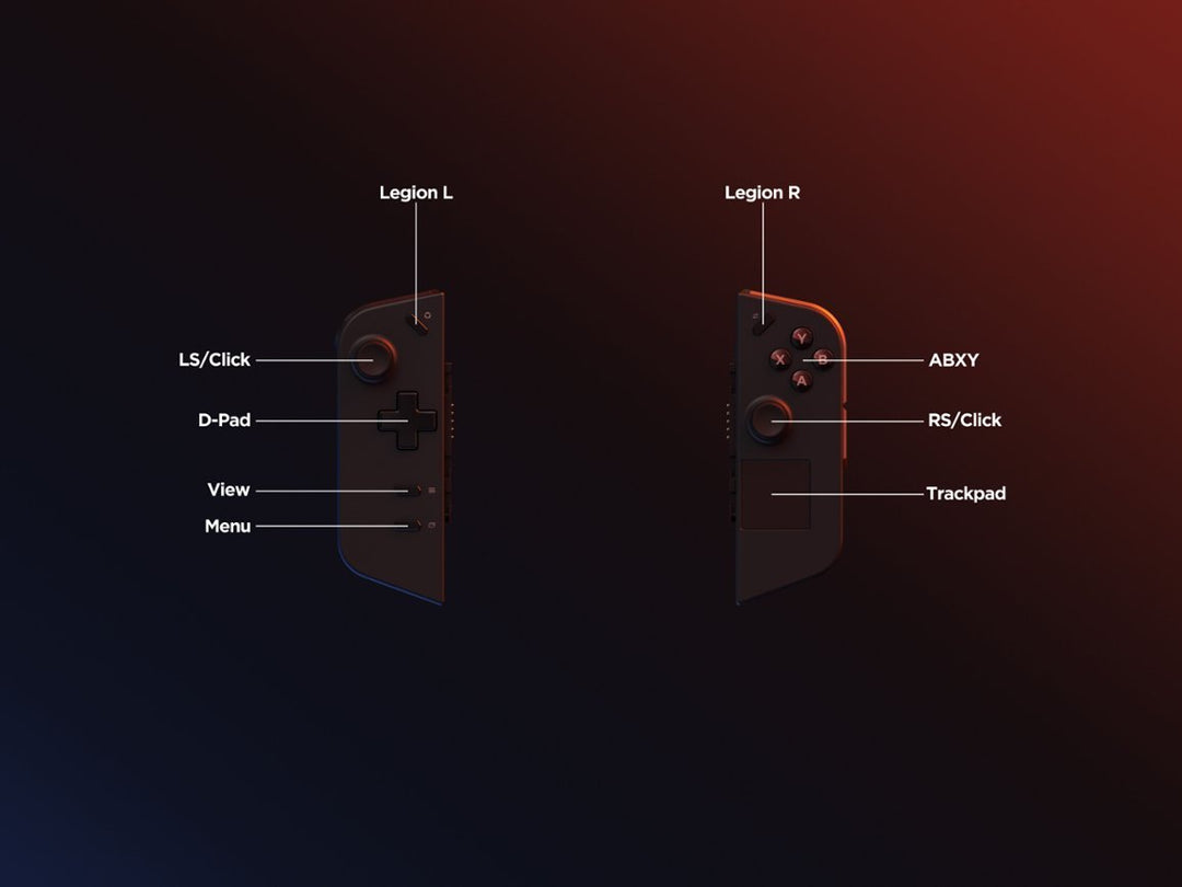 Lenovo Legion Go - handheld gaming - 16GB RAM - 1 TB SSD & 512 GB - AMD Ryzen™ Z1 - 8.8" QHD (2560 x 1600), IPS, - Part Number 83E10000US - 83E1001YUS