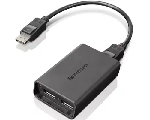 Lenovo DisplayPort to Dual DisplayPort Adapter - 0B47092