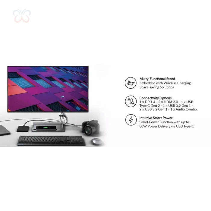 Lenovo Qreator 27 UHD Smart Crystal Sound Wireless Charging
