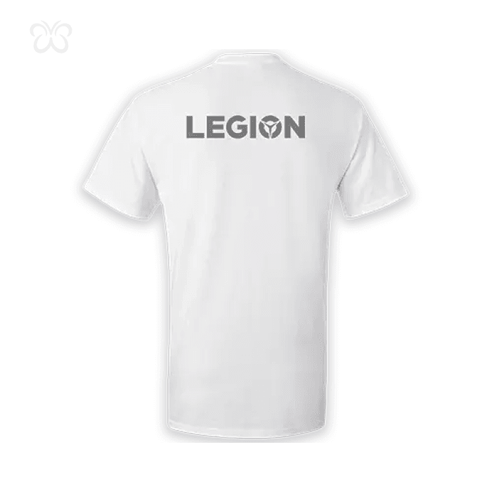 Lenovo Legion White T-Shirt - Male (XL) - Apparel & 