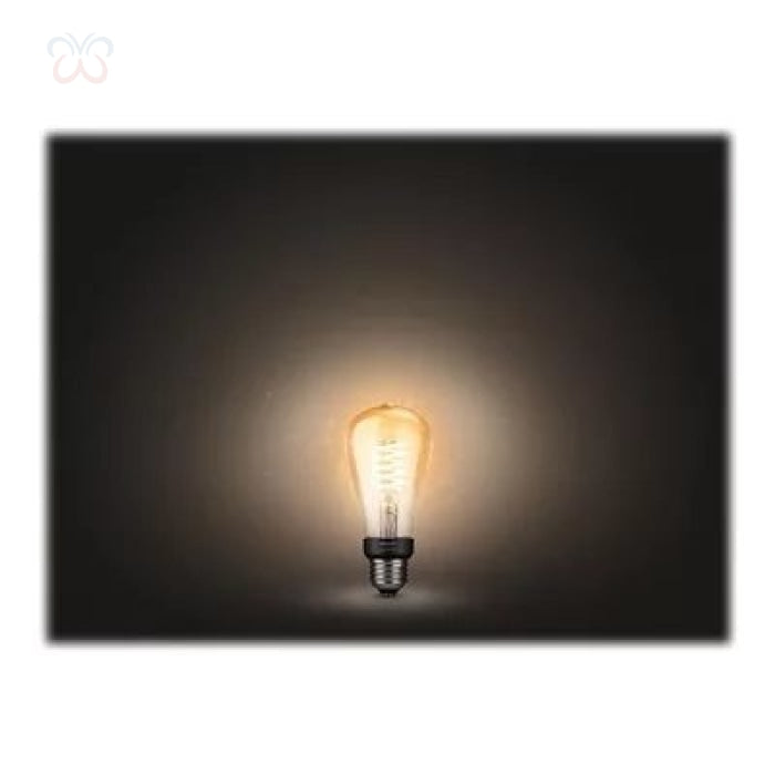 Philips Hue White - LED light bulb - shape: ST19 - E26 - 7 W